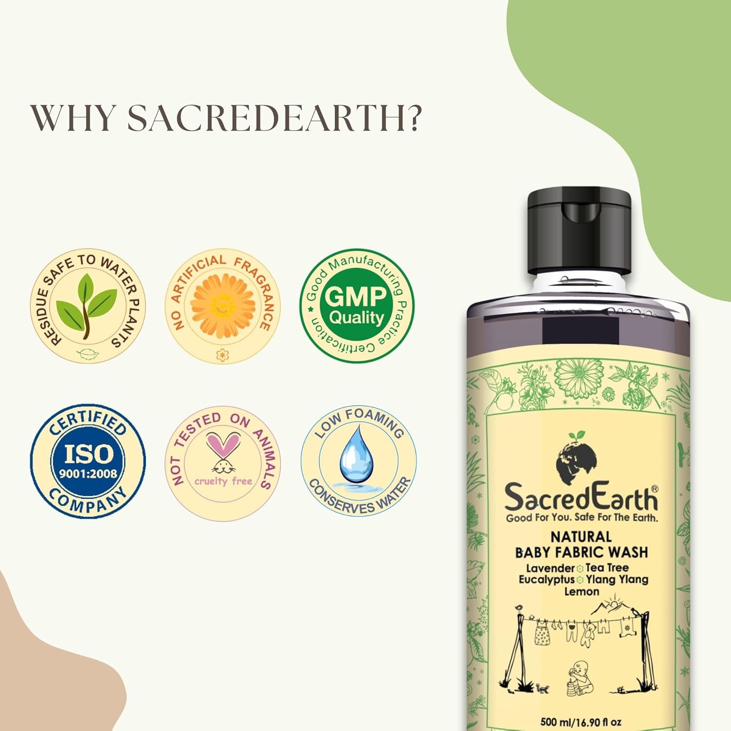 natural baby fabric wash certifications